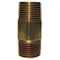 Homeplus+ ATC 3/4 in. MPT X 3/4 in. D MPT Yellow Brass Nipple 2 in. L 6JC126300201048 - alternate 1